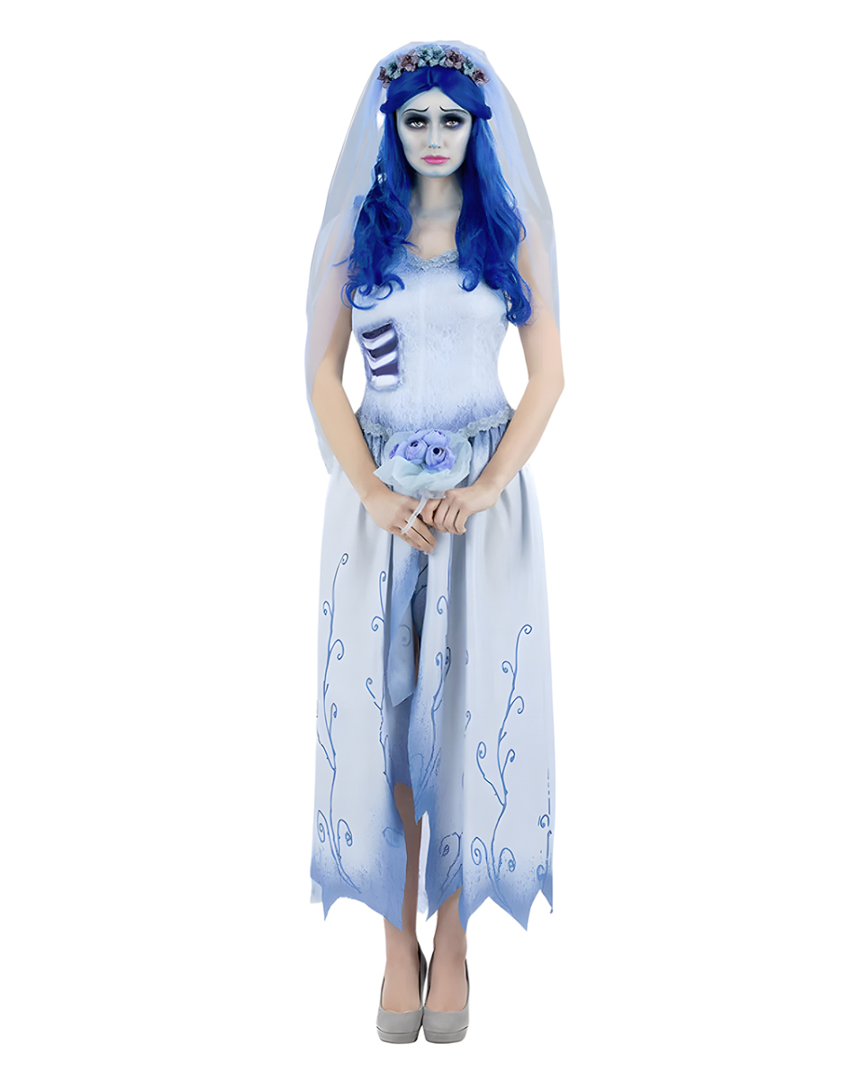 Corpse Bride Emily Damen Kostüm S
