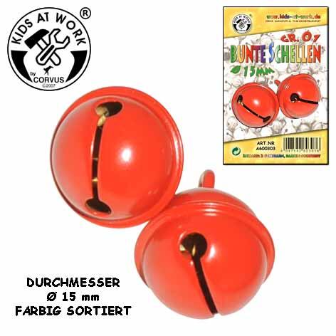 Corvus - Schellen bunt Paar Gr. 01