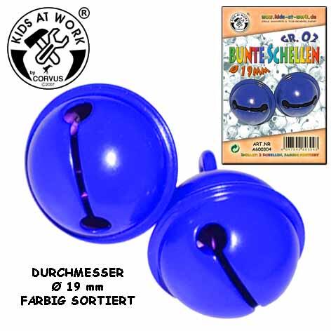 Corvus - Schellen bunt Paar Gr. 02