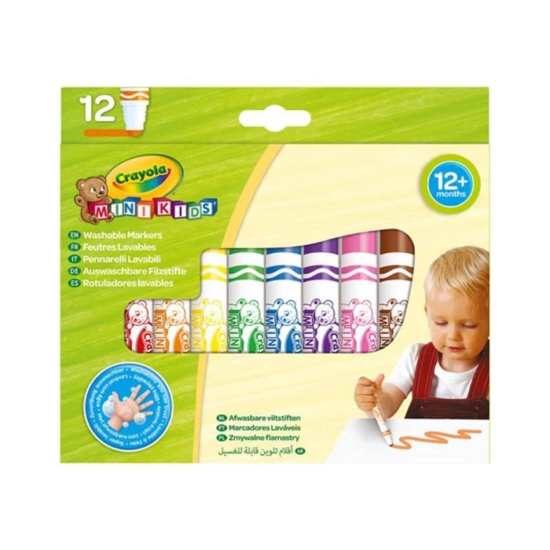 Crayola - Auswaschbare Filzstifte 12Stk. Crayola - Auswaschbare Filzstifte 12Stk.