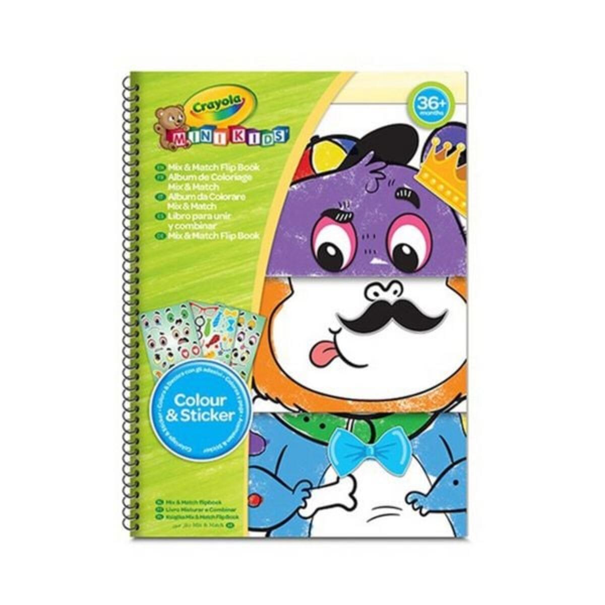 Crayola - Mix & Match Malbuch Crayola - Mix & Match Malbuch