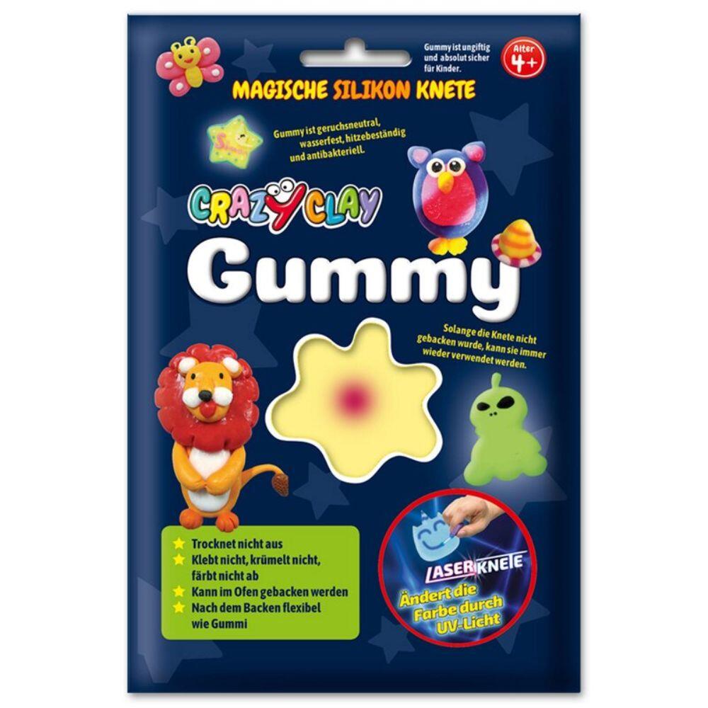 Crazy Clay - Laser-Knete Gelb