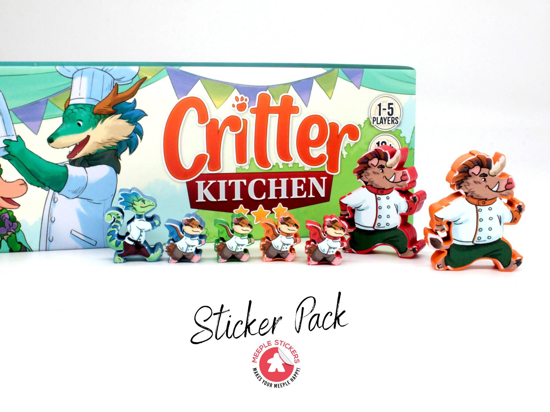 Critter Kitchen - Stickerpack
