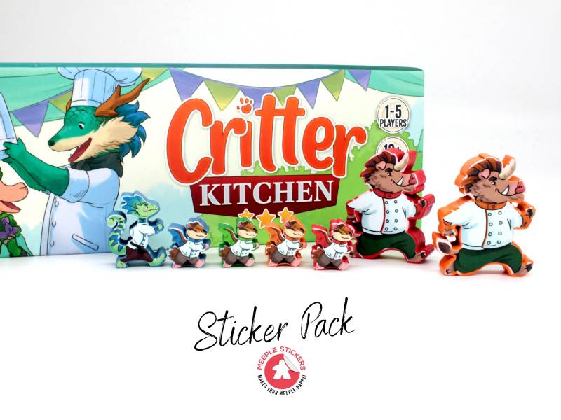 Critter Kitchen - Stickerpack