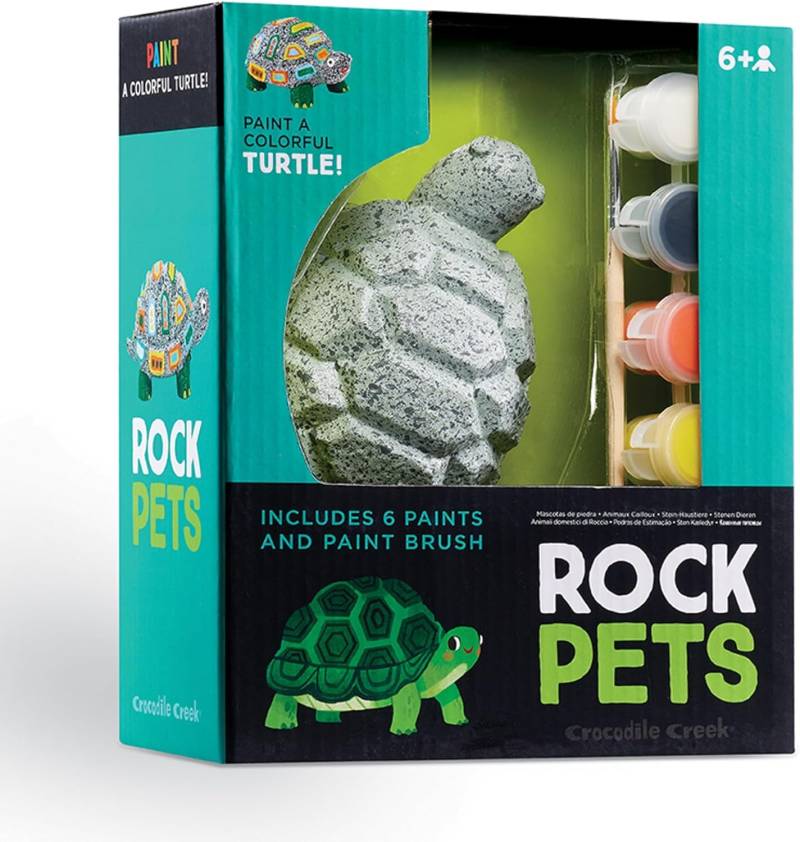 Crocodile Creek - Crocodile Creek Rock Pets Malset – Schildkröte Crocodile Creek - Crocodile Creek Rock Pets Malset – Schildkröte