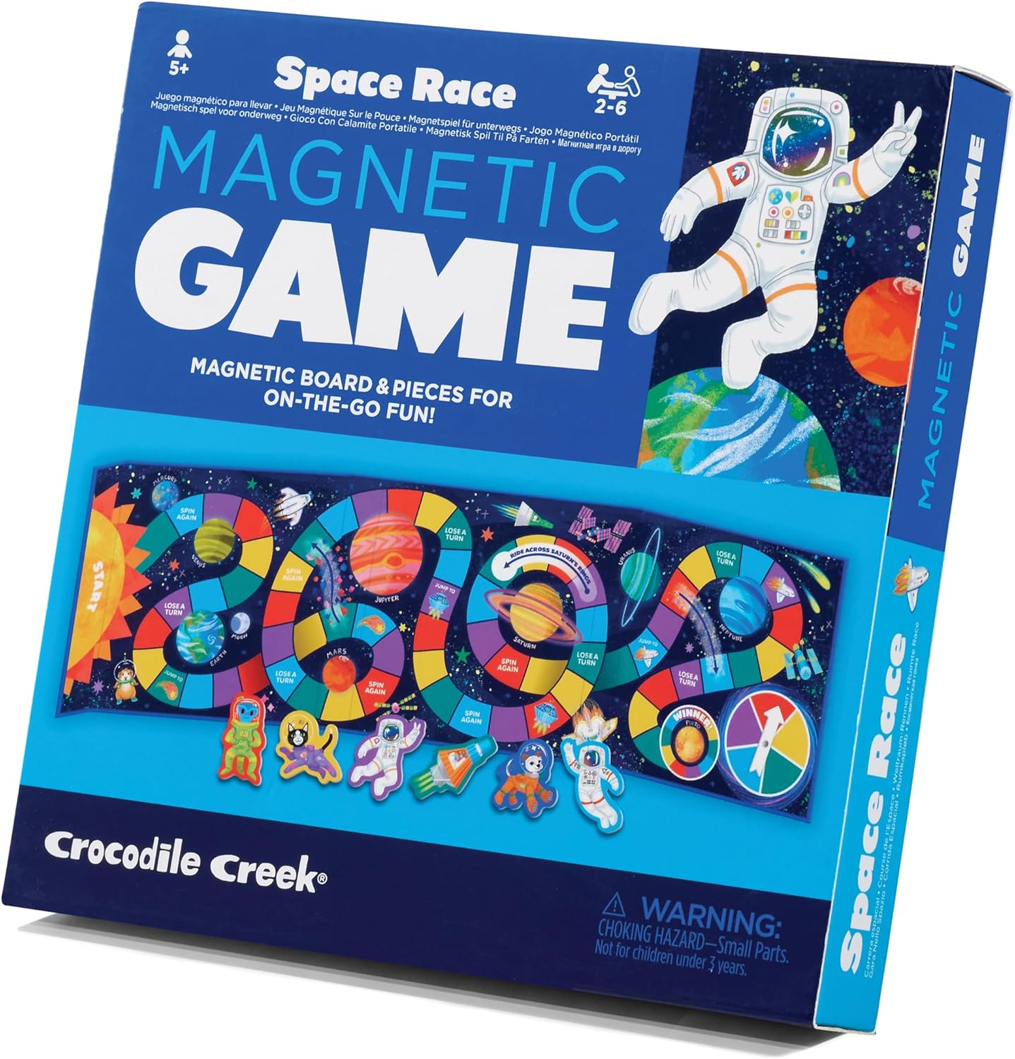 Crocodile Creek - Magnetspiel Weltraum-Rennen, Reisespiel