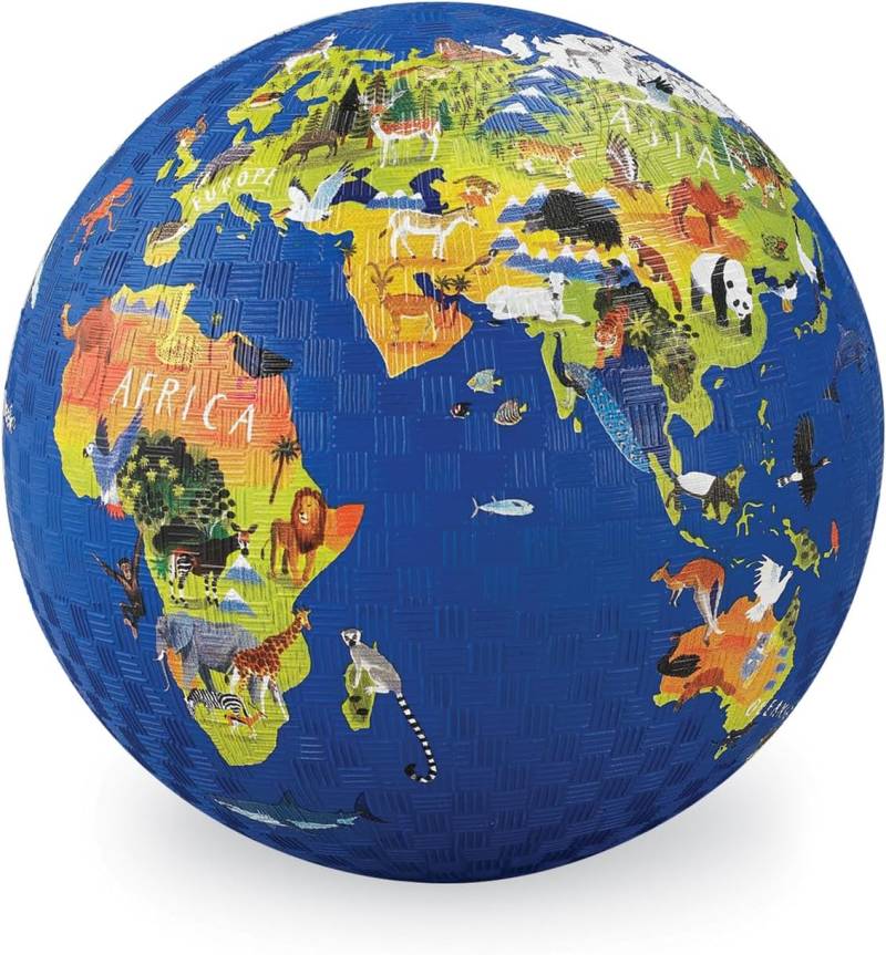 Crocodile Creek - Naturkautschuk Ball Globus 13cm