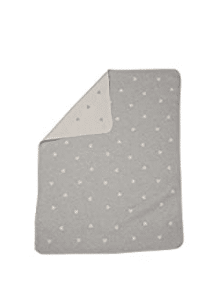 DF David Fussenegger - Babydecke Herzen allover filz