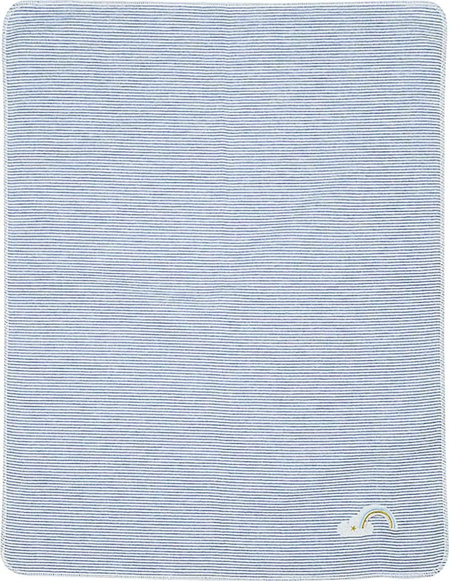 DF David Fussenegger - Babydecke Juwel Regenbogen blau