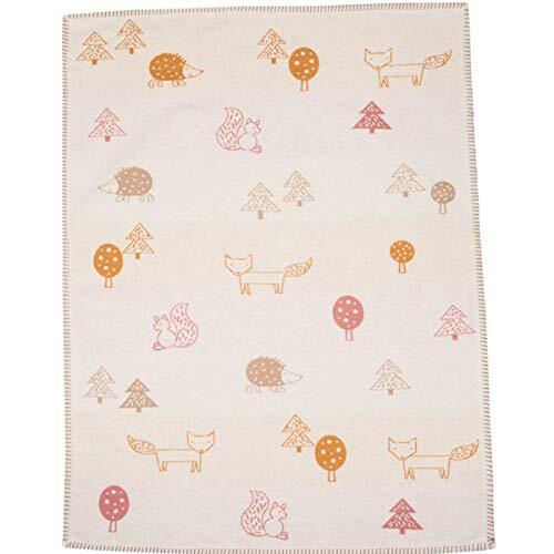 DF David Fussenegger - Babydecke Lena Waldtiere beige