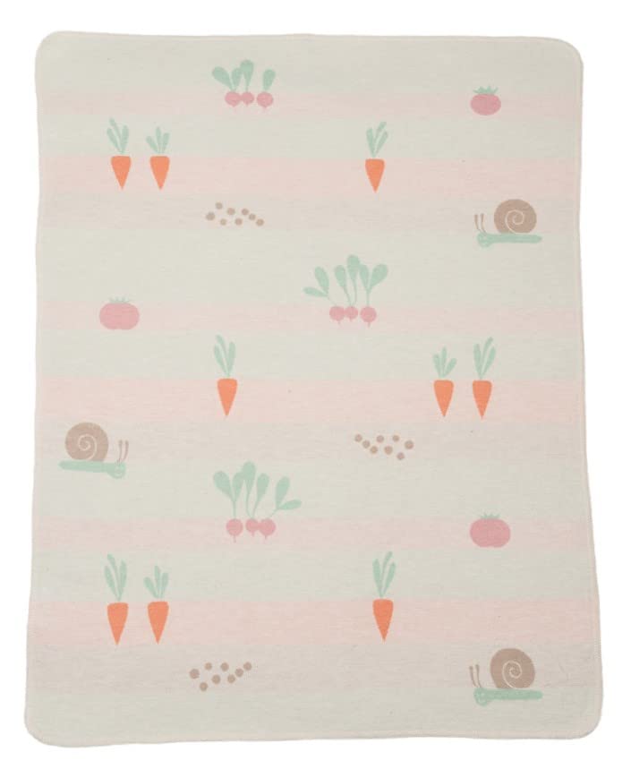 DF David Fussenegger - FUSSENEGGER JUWEL Babydecke Gemüse rohweiß 70/90