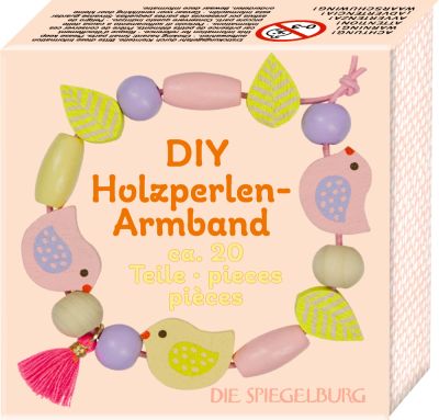 DIY-Holzperlenarmband - Fröhliche Ostern