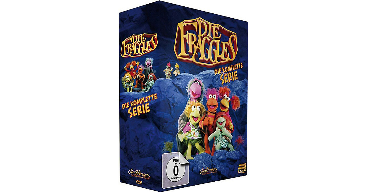 DVD Die Fraggles - Die komplette Serie (Staffel 1-5, 13 DVDs) Hörbuch