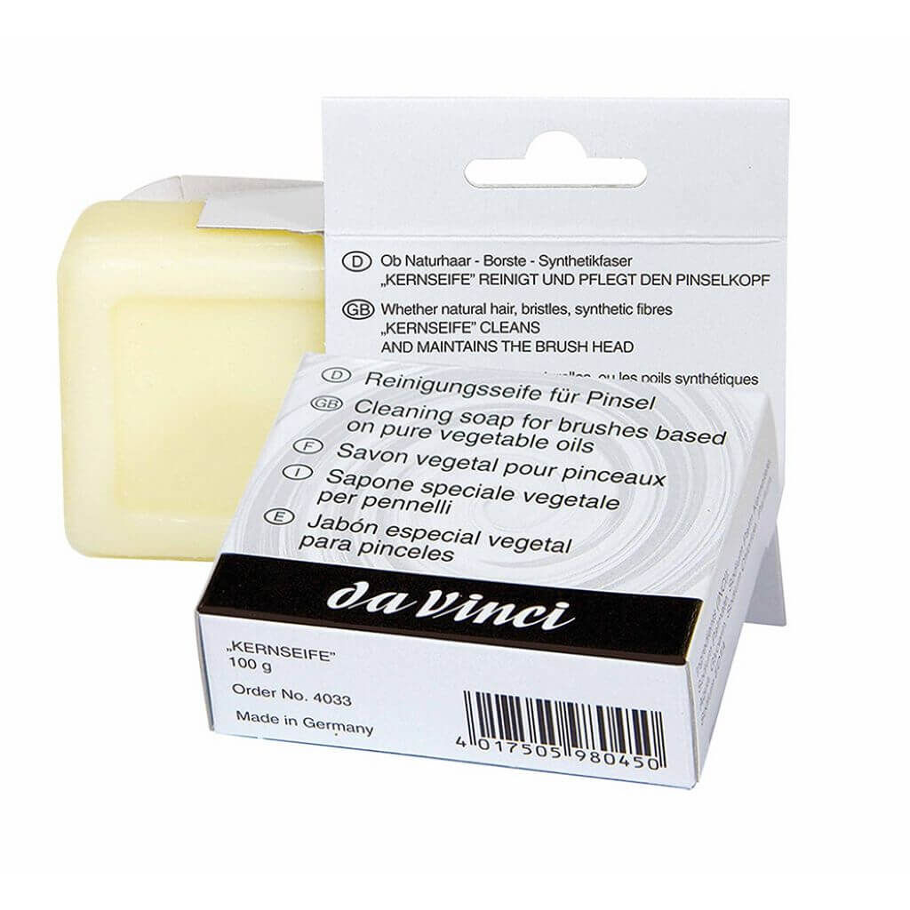 Da Vinci Reinigungsseife für Pinsel, 100 g