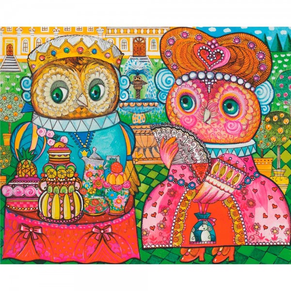 DaVici Puzzle Kids - Geschenk des Königs (Maxi) / Holz / 45 Teile