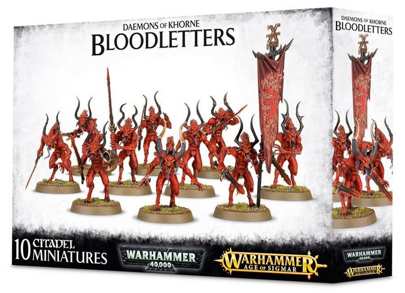 Daemons of Khorne Bloodletters Games Workshop Dämonen Warhammer 40k Zerfleischer Daemons of Khorne Bloodletters Games Workshop Dämonen Warhammer 40k Zerfleischer