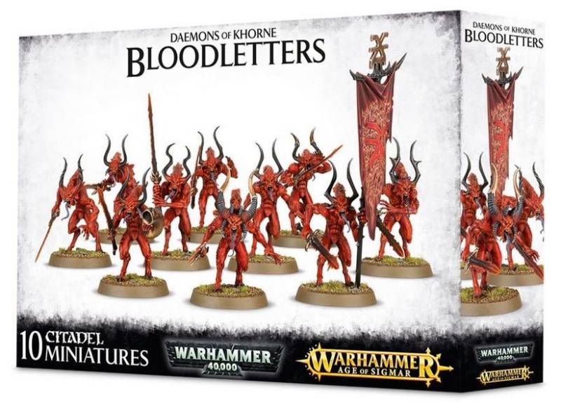 Daemons of Khorne Bloodletters Games Workshop Dämonen Warhammer 40k Zerfleischer Daemons of Khorne Bloodletters Games Workshop Dämonen Warhammer 40k Zerfleischer