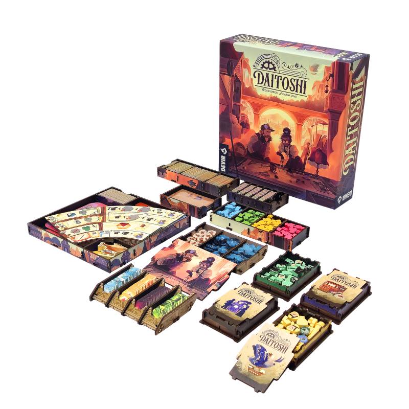 Daitoshi - Deluxe Insert aus Holz (UV-Print)