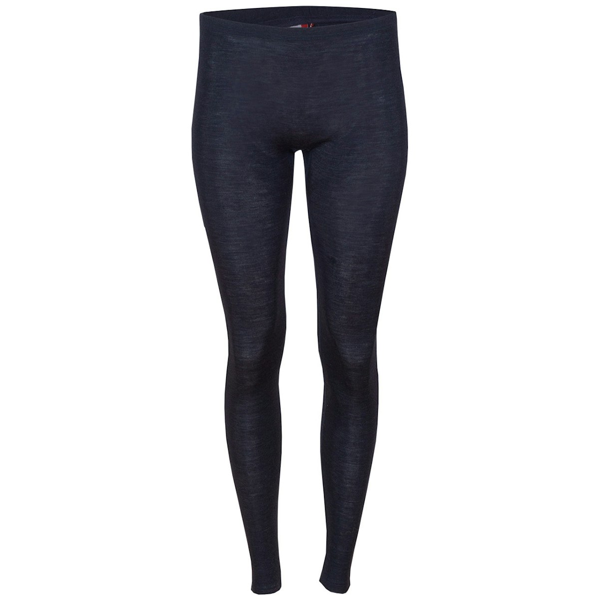 Damen Wolle Seide Leggings dunkelblau XS