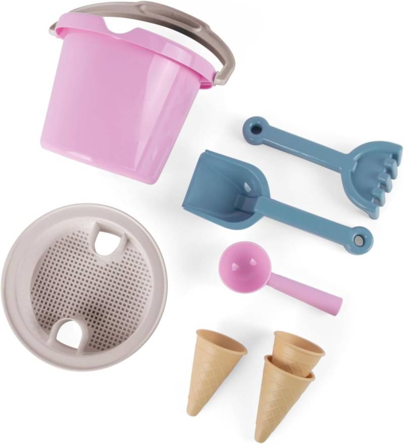 Dantoy - Eimer und Eis Set im Netz, rosa Dantoy - Eimer und Eis Set im Netz, rosa