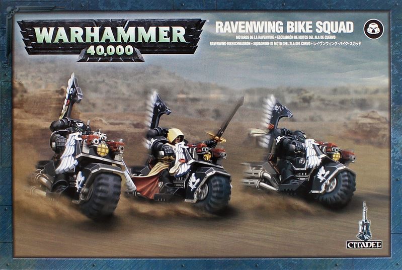 Dark Angels Ravenwing Bike Squad Games Workshop 44-11 DA Bikeschwadron Engel Dark Angels Ravenwing Bike Squad Games Workshop 44-11 DA Bikeschwadron Engel