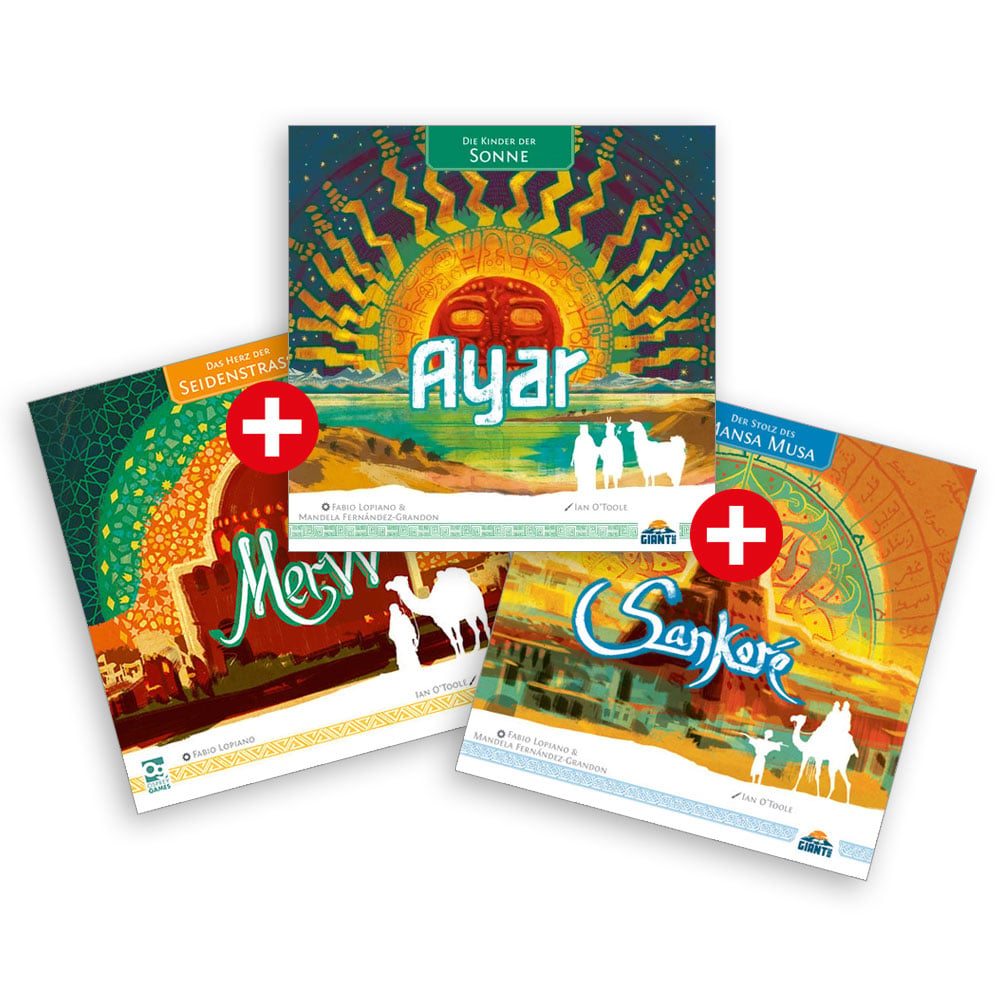 Das Bundle der Antiken Zivilisationen (enth�lt die Expertenspiele Merw, Sankor� und Ayar)