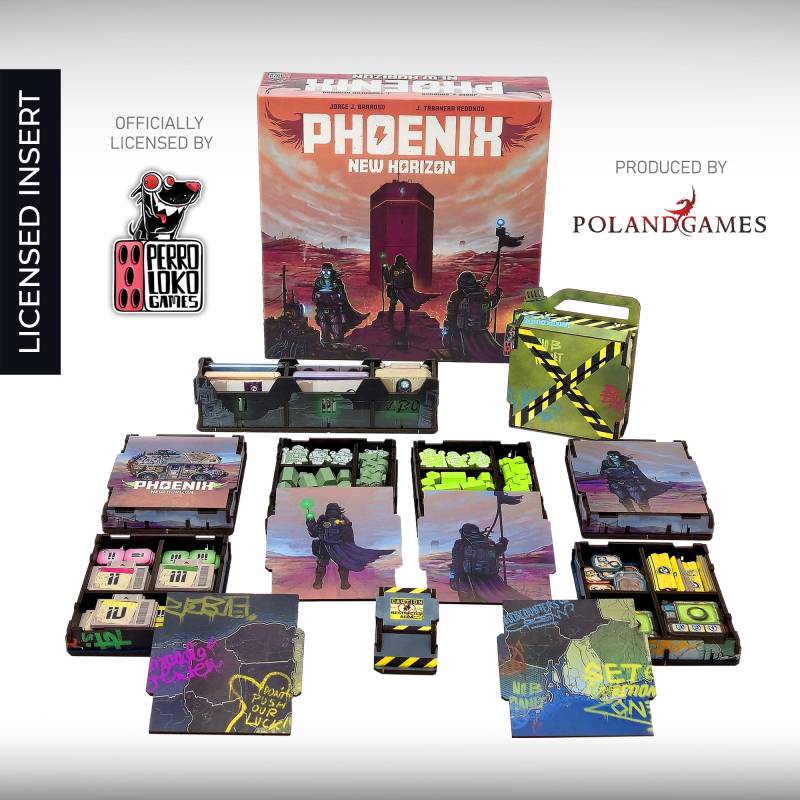 Das Ph�nix-Projekt - Deluxe Insert aus Holz (UV-Print)