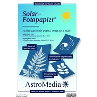 Das Solar-Fotopapier (21,5x28cm), 10 Blatt von AstroMedia GmbH