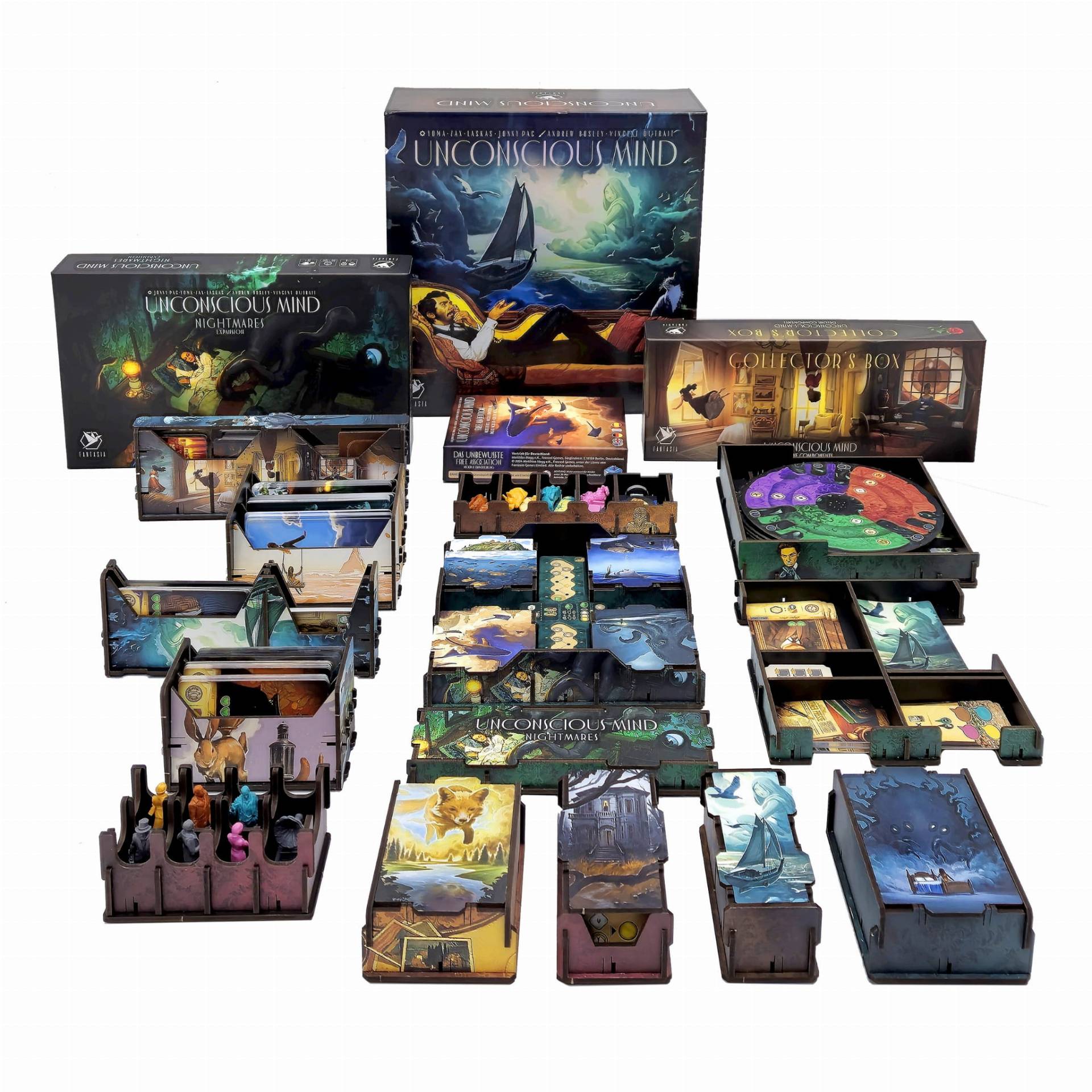 Das Unbewusste - Deluxe Insert aus Holz (UV-Print)