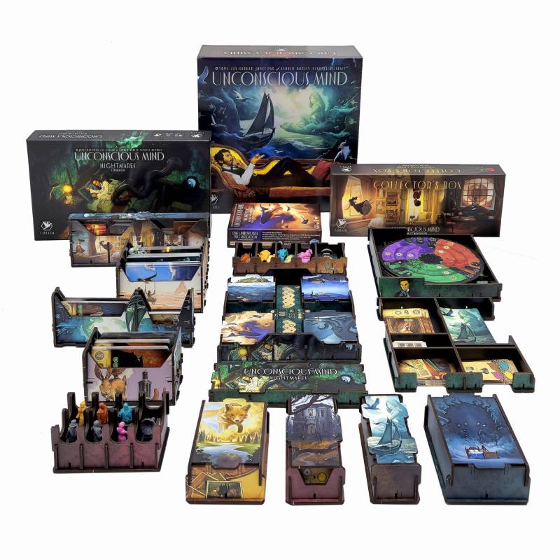 Das Unbewusste - Deluxe Insert aus Holz (UV-Print)