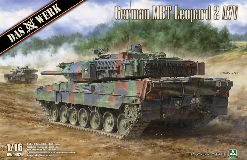 Das Werk German MBT Leopard 2 A7V 1/16 DW16024