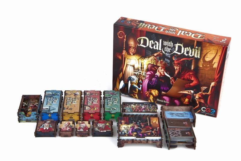 Deal with the Devil - Deluxe Insert aus Holz (UV-Print)