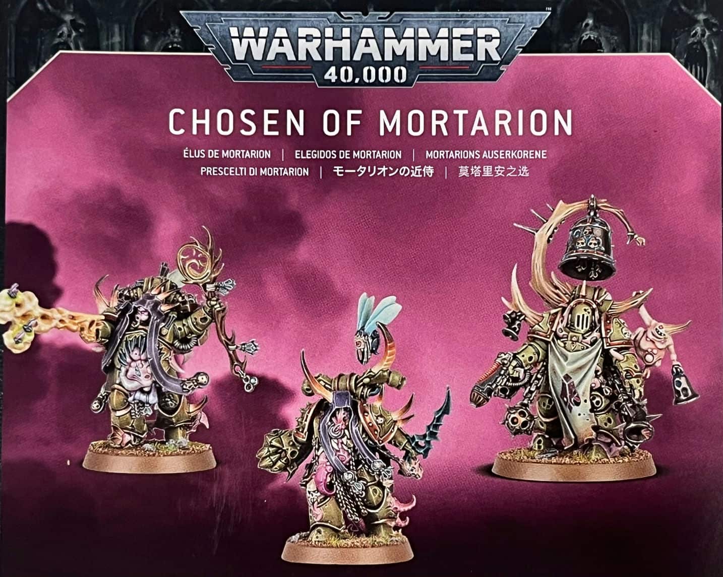 Death Guard Chosen of Mortarion Games Workshop Warhammer 40.000 Nurgle Fürst