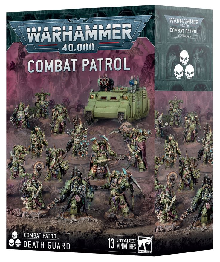 Death Guard Combat Patrol Games Workshop Warhammer 40.000 Nurgle Armee Starter