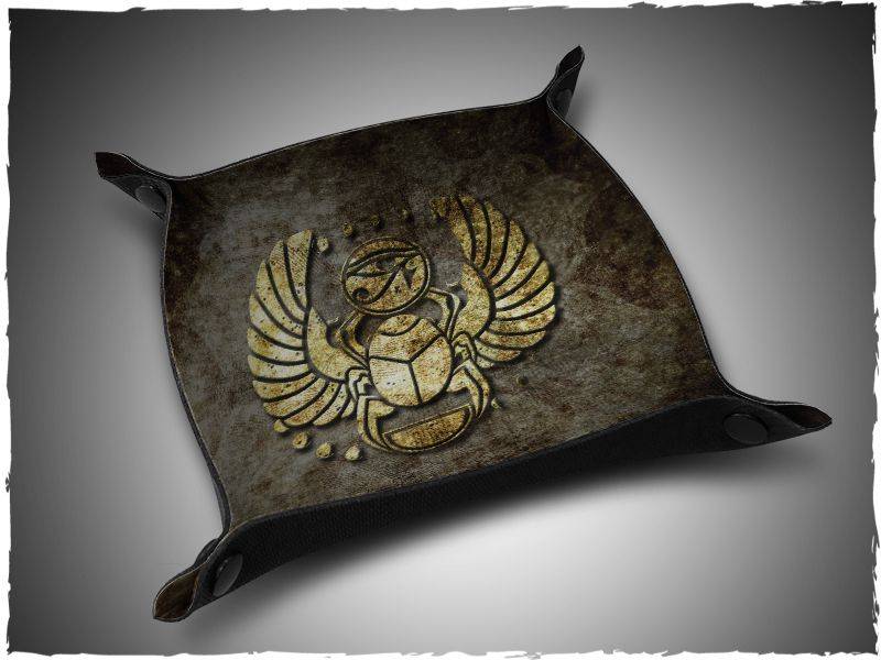 Deep Cut Studio Dice Tray Egyptian mousepad Würfel Tablet Würfelschale DT32