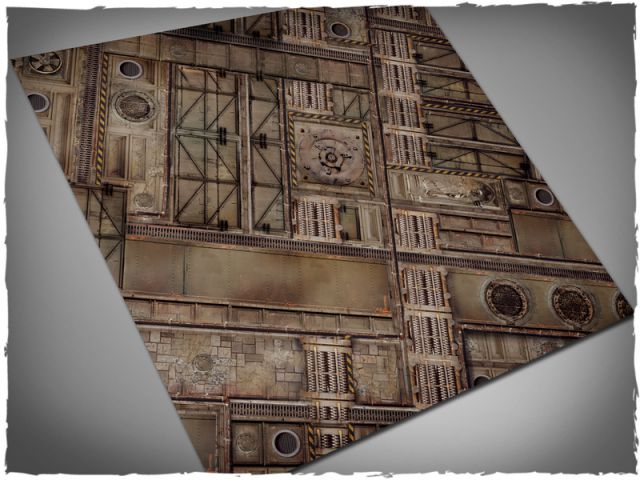 Deep Cut Studio Wargames Terrain Mat Imperial Sector 4x4 Spielmatte Play Mat