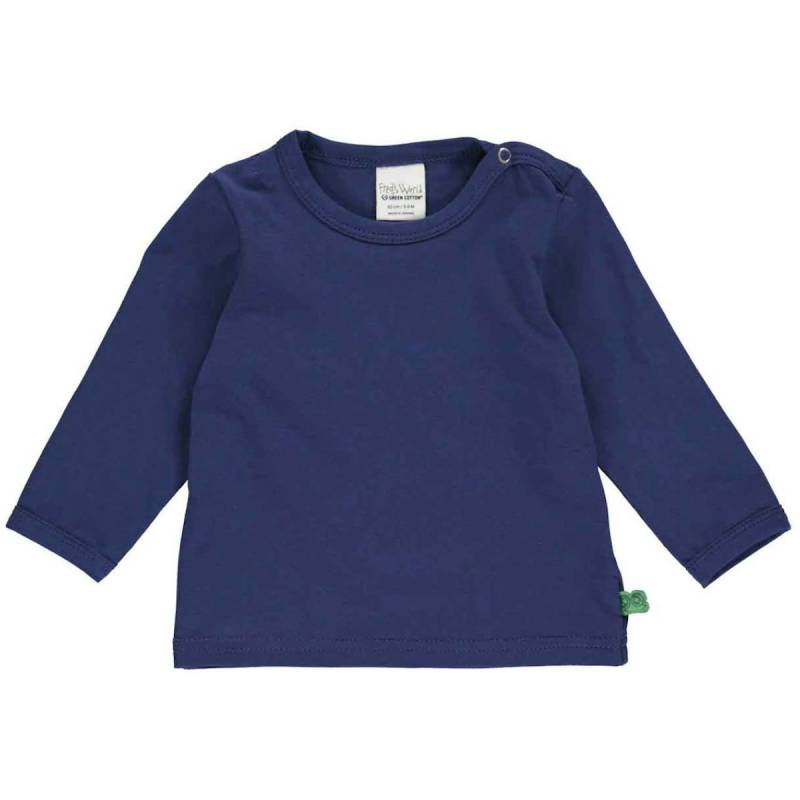 Dehnbares Basic Langarmshirt marine 110