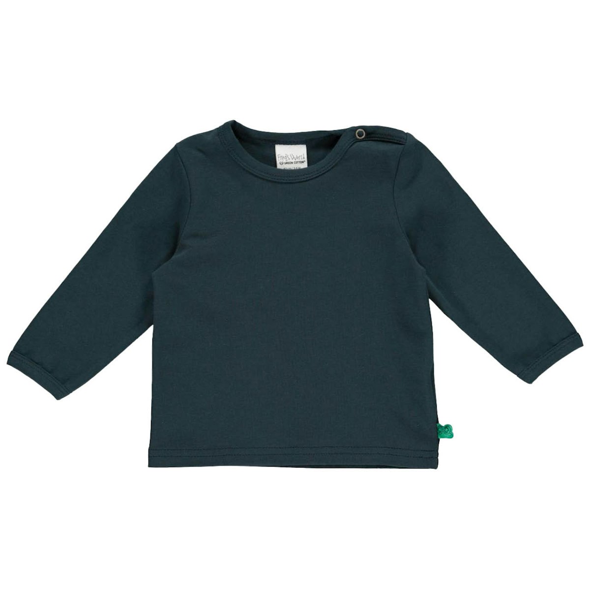 Dehnbares Basic Langarmshirt navy 74