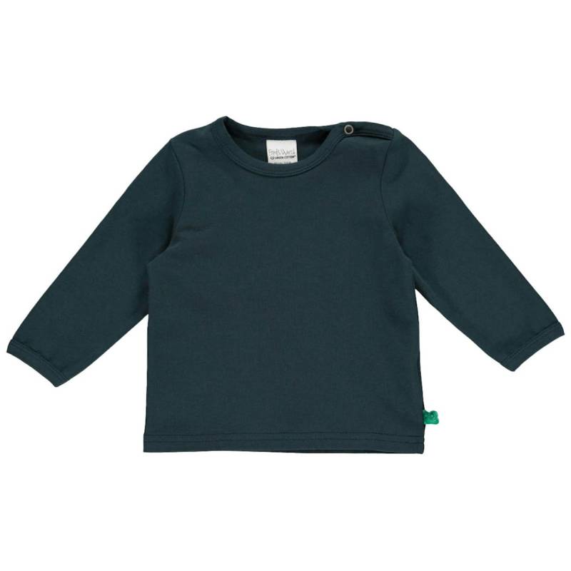 Dehnbares Basic Langarmshirt navy 74