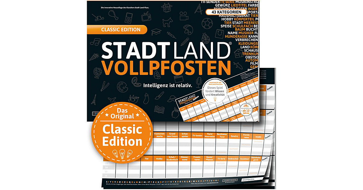 Denkriesen STADT LAND VOLLPFOSTEN® - Classic Edition