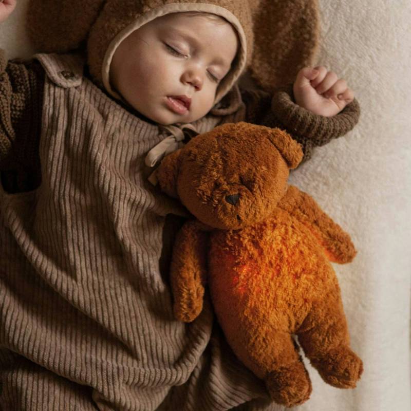 Der Bio-Summbär mit Lampe karamell