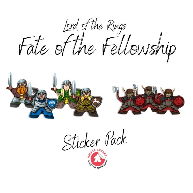 Der Herr der Ringe: Das Schicksal der Gemeinschaft - Stickerpack