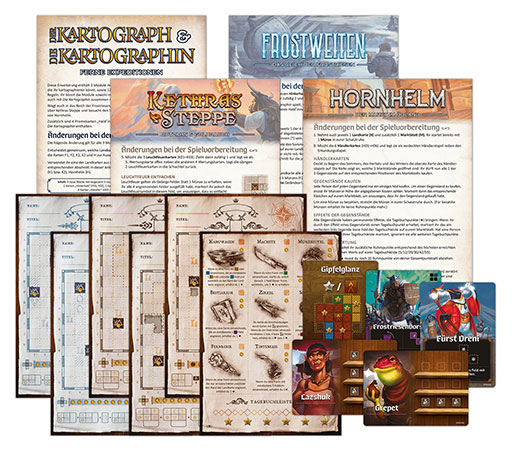 Der Kartograph & Die Kartographin - Ferne Expeditionen Erweiterung