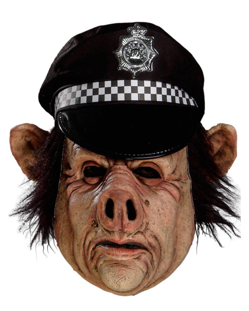 "Der schmutzige Polizist" Schweine Maske "Der schmutzige Polizist" Schweine Maske