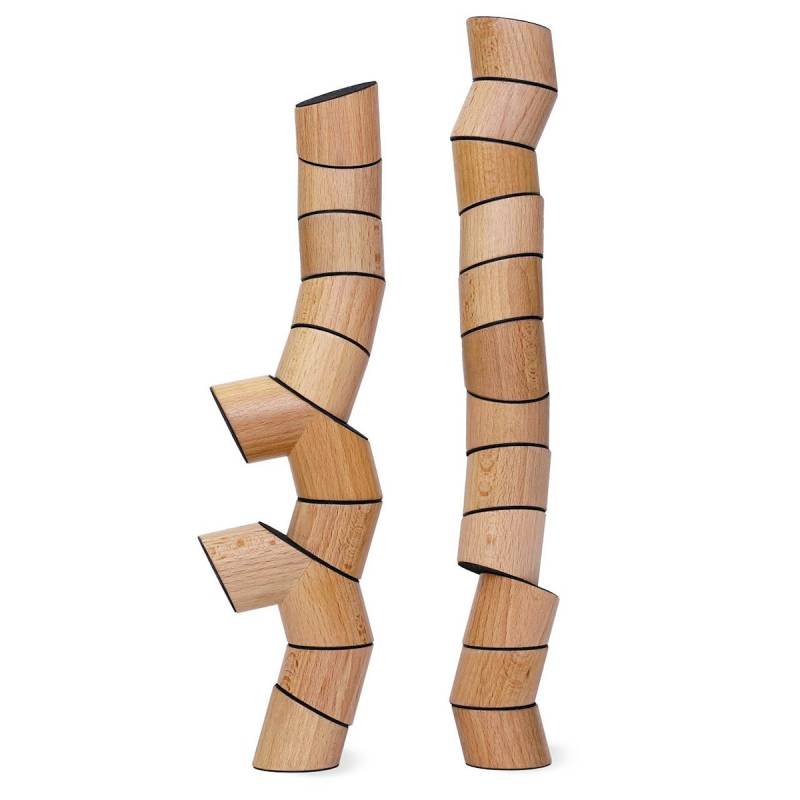 Design Holz Stapelspiel für Jung und Alt, Set mit 22 Steinen für kreatives Stapeln Design Holz Stapelspiel für Jung und Alt, Set mit 22 Steinen für kreatives Stapeln