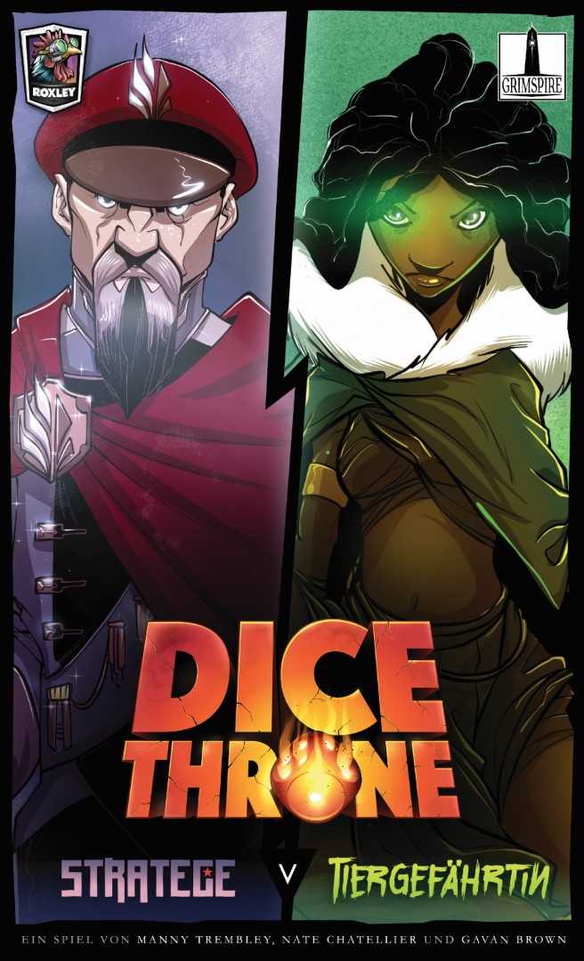 Dice Throne: Stratege vs. Tiergef�hrtin