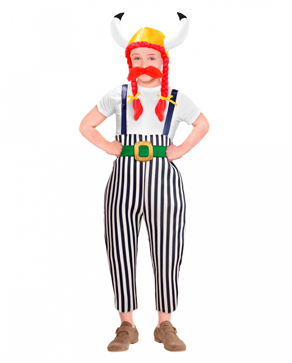 Dicker Gallier Kinderkostüm L