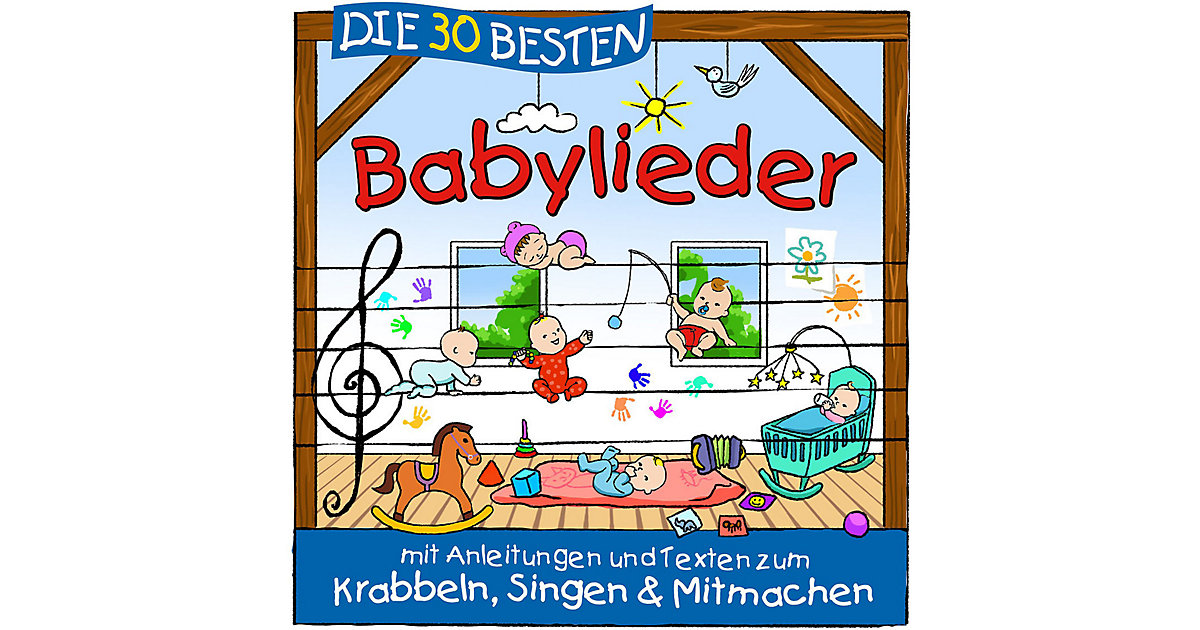 Die 30 besten Babylieder, Audio-CD Hörbuch Die 30 besten Babylieder, Audio-CD Hörbuch von Universal