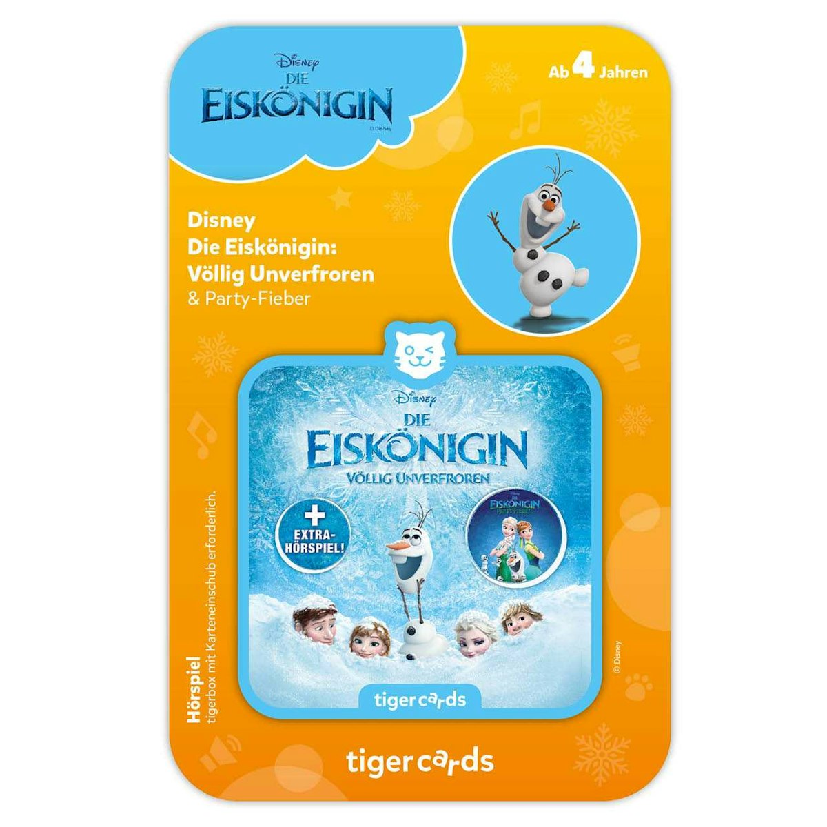 Die Eiskönigin & Party-Fieber als Tigercard