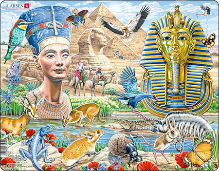 Die Sphinx und Pyramiden
